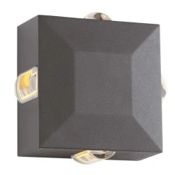 LED απλίκα εξωτερικού χώρου HP WALL LUMINAIRE 5W 230V 3000k θερμό φως 170lm δέσμης 15° 30000h LED απλίκα εξωτερικού χώρου HP WALL LUMINAIRE 5W 230V 3000k θερμό φως 170lm δέσμης 15° 30000h