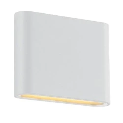 Επίτοιχο φωτιστικό LED SMD 7W λευκό 230V 310lm δέσμης 60° θερμό λευκό φως 3000k στεγανό IP54 30000h