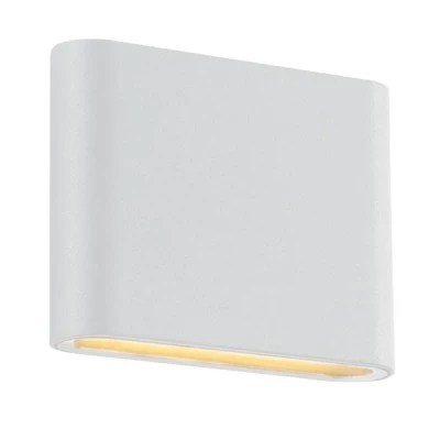 Επίτοιχο φωτιστικό LED SMD 7W λευκό 230V 310lm δέσμης 60° θερμό λευκό φως 3000k στεγανό IP54 30000h