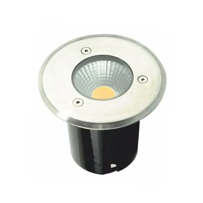 Φωτιστικό δαπέδου LED COB 7W 230V AC θερμό φως 3000k 450lm δέσμης 45° 30000h στεγανό IP67 Φωτιστικό δαπέδου LED COB 7W 230V AC θερμό φως 3000k 450lm δέσμης 45° 30000h στεγανό IP67