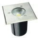 Φωτιστικό δαπέδου LED COB τετράγωνο 7W 230V AC θερμό φως 3000k 450lm δέσμης 45° IP67 30000h