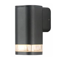 Απλικα επίτοιχη WALL LUMINAIRE για λάμπες GU10 230V AC σκούρο γκρι εξωτερικού χώρου στεγανή IP54