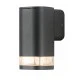 Απλικα επίτοιχη WALL LUMINAIRE για λάμπες GU10 230V AC σκούρο γκρι εξωτερικού χώρου στεγανή IP54