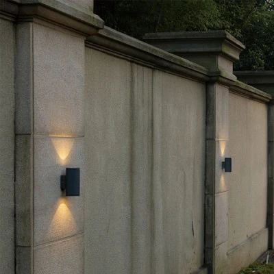 Επίτοιχο φωτιστικό εξωτερικού χώρου LED LUMINAIRE 6W 230V 3000k θερμό λευκό φως 300lm δέσμης 50°