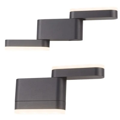 Επίτοιχο φωτιστικό LED SMD WALL LUMINAIRE 9W 230V 480lm δέσμης 110° 3000k θερμό λευκό φως IP54 Επίτοιχο φωτιστικό LED SMD WALL LUMINAIRE 9W 230V 480lm δέσμης 110° 3000k θερμό λευκό φως IP54