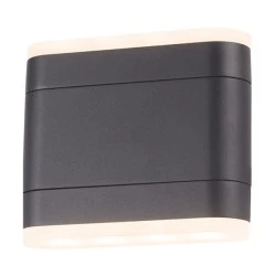 Επίτοιχο φωτιστικό LED SMD WALL LUMINAIRE 9W 230V 480lm δέσμης 110° 3000k θερμό λευκό φως IP54 Επίτοιχο φωτιστικό LED SMD WALL LUMINAIRE 9W 230V 480lm δέσμης 110° 3000k θερμό λευκό φως IP54