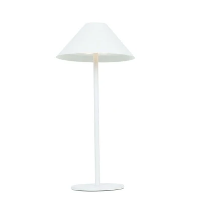 Επιτραπέζιο LED SMD LUMINAIRE μπαταρίας 3W θερμό φως 3000k 140lm λευκό ματ 270° IP54