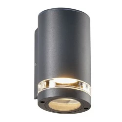 Επίτοιχο φωτιστικό απλίκα για λάμπες GU10 WALL LUMINAIRE 230V AC σκούρο γκρι εξωτερικού χώρου IP54 Επίτοιχο φωτιστικό απλίκα για λάμπες GU10 WALL LUMINAIRE 230V AC σκούρο γκρι εξωτερικού χώρου IP54