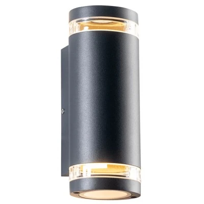 Απλίκα επίτοιχη διπλής κατεύθυνσης WALL LUMINAIRE για λάμπες GU10 εξωτερικού χώρου στεγανή IP54
