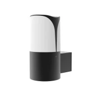Επίτοιχη απλίκα WALL LUMINAIRE με ντουί E27 230V AC σκούρο γκρι στεγανή IP54 εξωτερικού χώρου