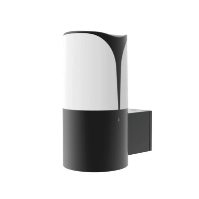 Επίτοιχη απλίκα WALL LUMINAIRE με ντουί E27 230V AC σκούρο γκρι στεγανή IP54 εξωτερικού χώρου