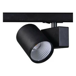 Σποτ ράγας LED LISOR 40W 230V AC θερμό φως 3000k 4000lm δέσμης 38° μαύρο 4 καλωδίων 30000h