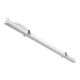 Μοντέρνο Φωτιστικό Οροφής LED LUCA 54W 6500lm 120° AC 220-240V IP20 Ρυθμιζόμενο Λευκό CCT με Χειριστήριο ,SMD Chip - Λευκό Ματ - Μ121.5 x Π5 x Υ4cm