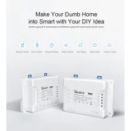 Έξυπνος ενδιάμεσος διακόπτης SONOFF 4CHR3 Wi-Fi Smart Switch DIY Four Way 4 Gang 4 Output Channel