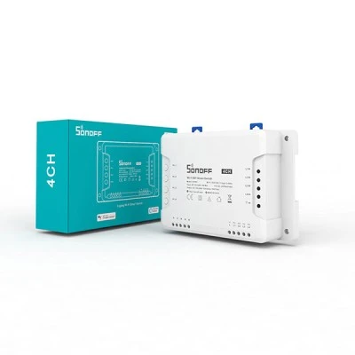 Έξυπνος ενδιάμεσος διακόπτης SONOFF 4CHR3 Wi-Fi Smart Switch DIY Four Way 4 Gang 4 Output Channel