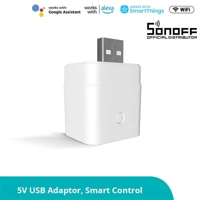 Έξυπνος αντάπτορας Wi-Fi 5V με σύνδεση USB SONOFF MICRO-R2 Wi-Fi Smart Switch 5V USB Smart Adaptor