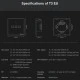 Τριπλός μαύρος διακόπτης SONOFF T3EU3C-TX-EU-R2 με Wi-Fi Smart Wall Touch Button Switch IP20