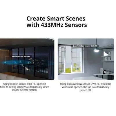Γέφυρα μετατροπής RF σε WiFi SONOFF RF BRIDGER2 - 433MHz RF to Wi-Fi Smart Hub - Switch Hub Γέφυρα μετατροπής RF σε WiFi SONOFF RF BRIDGER2 - 433MHz RF to Wi-Fi Smart Hub - Switch Hub