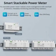 Sonoff Έξυπνος διακόπτης/Ρελέ SPM-4Relay Λευκό 4 x 20A WiFi (035192) Sonoff Έξυπνος διακόπτης/Ρελέ SPM-4Relay Λευκό 4 x 20A WiFi (035192)