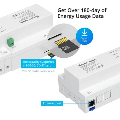 Sonoff Έξυπνος διακόπτης/Ρελέ SPM-4Relay Λευκό 4 x 20A WiFi (035192) Sonoff Έξυπνος διακόπτης/Ρελέ SPM-4Relay Λευκό 4 x 20A WiFi (035192)