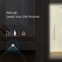 Έξυπνος ανιχνευτής κίνησης SONOFF PIR3-RF –Smart 433MHZ RF PIR Motion Sensor 6m/110° Detection