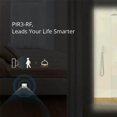 Έξυπνος ανιχνευτής κίνησης SONOFF PIR3-RF –Smart 433MHZ RF PIR Motion Sensor 6m/110° Detection