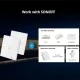 Διακόπτης τοίχου μονός SONOFF T2EU1C-RF Wi-Fi Smart Wall Touch Button Switch 1 Way RF Series