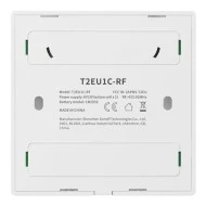 Διακόπτης τοίχου διπλός SONOFF T2EU2C-RF Wi-Fi Smart Wall Touch Button Switch 2 Way RF Series