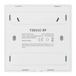 Διακόπτης τοίχου τριπλός SONOFF T2EU3C-RF Wi-Fi Smart Wall Touch Button Switch 3 Way RF Series