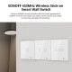 Διακόπτης τοίχου τριπλός SONOFF T2EU3C-RF Wi-Fi Smart Wall Touch Button Switch 3 Way RF Series