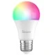GloboStar® 80072 SONOFF B05-BL-A60 - LED BULB E27 A60 806lm 9W WiFi+Bluetooth RGBW (RED + Green + Blue + Cool White) Dimming Smart Bulb RGBW
