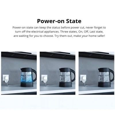 Smart πρίζα σούκο SONOFF S26R2TPF-GR Smart Plug Sonoff S26R2TPF-GR Wi-Fi 16A/4000W