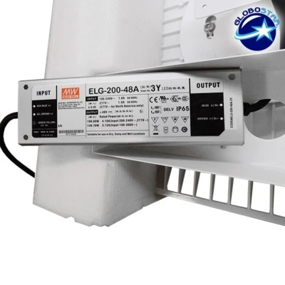 GloboStar® 115091 Φωτιστικό Οροφής για Βενζινάδικα Gas Station 180W AC 230V 25200lm 60° Αδιάβροχο IP65 Ψυχρό Λευκό 5000K