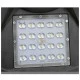 Φωτιστικό κεφαλής Post Top πλατείας LED 25W ψυχρό λευκό 6000K 2000lm 120° με ενσωματωμένο φωτοβολταϊκό πάνελ & μπαταρία 24000mAh & αισθητήρα κίνησης-ημέρας-νύχτας Φ50cm x Υ19cm IP65