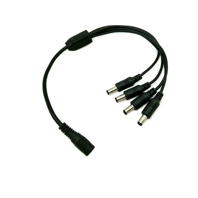 Feme Connector σε 4x Male Connector 5.5*2.1 GloboStar 77552
