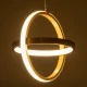 Κρεμαστό Φωτιστικό Οροφής Design LED CCT 20W 2400lm 300° AC 220-240V - Εναλλαγή Φωτισμού μέσω Διακόπτη On/Off All In One Μ25 x Π22 x Υ25cm - Χρυσό Βούρτσας Κρεμαστό Φωτιστικό Οροφής Design LED CCT 20W 2400lm 300° AC 220-240V - Εναλλαγή Φωτισμού μέσω Διακόπτη On/Off All In One Μ25 x Π22 x Υ25cm - Χρυσό Βούρτσας
