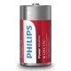Αλκαλικές μπαταρίες PHILIPS Power LR14P2B/05 Baby C LR14 1.5V σε συσκευασία 2τμχ