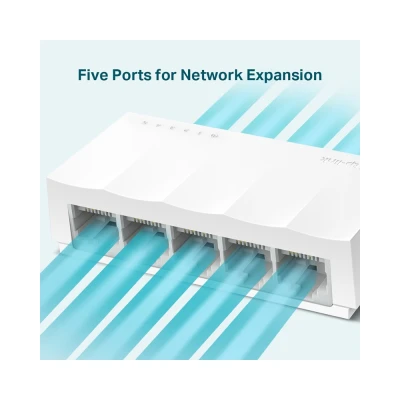 TP-LINK desktop switch LiteWave LS1005, 5-port 10/100Mbps, Ver 1.0