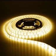 Led ταινία 5m ισχύος 19.2W/m 12VDC θερμό φως IP20 μη στεγανή εύκαμπτη και αυτοκόλλητη