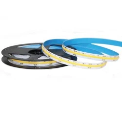 Led COB ταινία 5m 12W 24VDC Κόκκινο φως IP20 μη στεγανή εύκαμπτη & αυτοκόλλητη