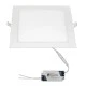 Led panel χωνευτό λευκό τετράγωνο ισχύος 18W 230V 3000k θερμό λευκό φως 1300lm με τροφοδοτικό Led panel χωνευτό λευκό τετράγωνο ισχύος 18W 230V 3000k θερμό λευκό φως 1300lm με τροφοδοτικό