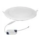 Led panel στρογγυλό χωνευτό λευκό χρώμα 25W 230V 3000k θερμό λευκό φως 1950lm με τροφοδοτικό Led panel στρογγυλό χωνευτό λευκό χρώμα 25W 230V 3000k θερμό λευκό φως 1950lm με τροφοδοτικό