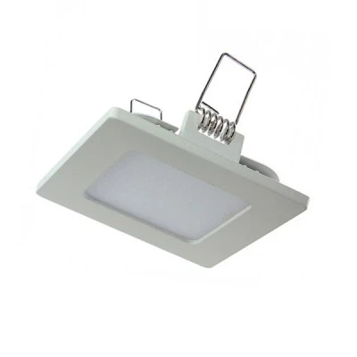Led panel λευκό τετράγωνο χωνευτό 6W 230V 4000k ενδιάμεσο λευκό φως 120° 450lm Led panel λευκό τετράγωνο χωνευτό 6W 230V 4000k ενδιάμεσο λευκό φως 120° 450lm
