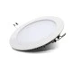 Led panel λευκό στρογγυλό χωνευτό 18W 230V 4000k ενδιάμεσο λευκό φως 120° 1350lm