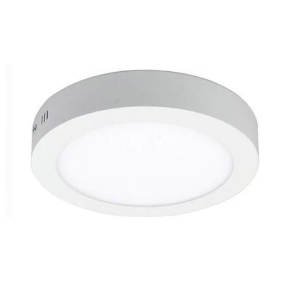 Led panel λευκό στρογγυλό εξωτερικό 12W 230V 6000k ψυχρό λευκό φως 120° 960lm