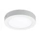 Led panel λευκό στρογγυλό εξωτερικό 12W 230V 6000k ψυχρό λευκό φως 120° 960lm