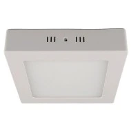 Led panel λευκό τετράγωνο εξωτερικό 12W 230V 4000k ενδιάμεσο λευκό φως 120° 900lm