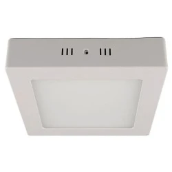Led panel λευκό τετράγωνο εξωτερικό 18W 230V 6000k ψυχρό λευκό φως 120° 1440lm