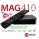 Δέκτης IPTV MAG-410 UHD Set-top Box Infomir Android 6.0.1+HDMI cable 2.0 2 GB RAM & 8 GB Flash