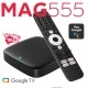 TV Box MAG555 4K UHD με WiFi USB 2.0 2GB RAM και 16GB αποθηκευτικό χώρο με λειτουργικό Android 12.0
